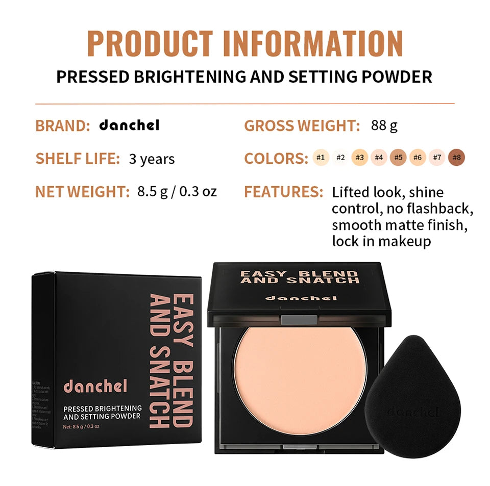 Matte Pressed Setting Powder for Oil Control