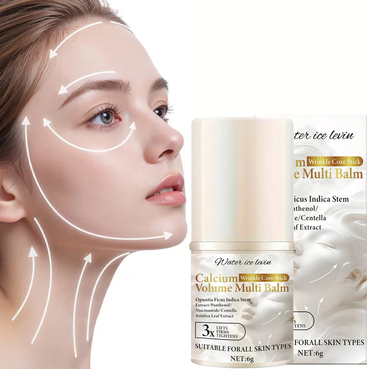 Bee Venom Multi Balm Anti Aging Facial Care Stick for Wrinkles