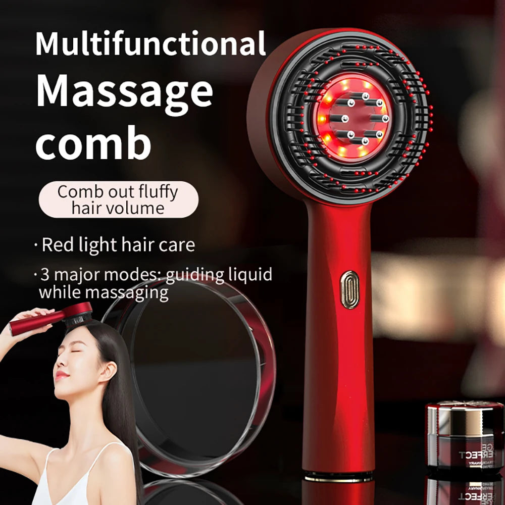 Electric Infrared Scalp Massager and Hair Oil Applicator - 7