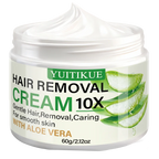 Aloe Vera Hair Removal Cream 60g Unisex Body Hair Remover