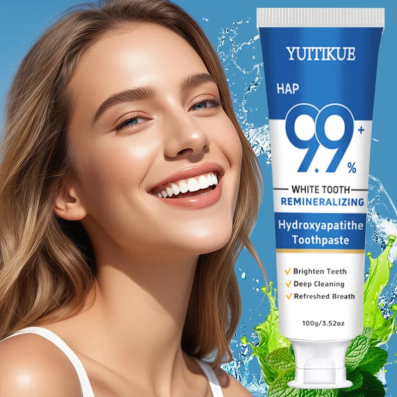 YUITIKUE Hydroxyapatite Toothpaste Remineralizing Teeth Whitening 100g