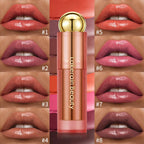 3-in-1 Tinted Hydrating Lip Oil Stick for Glossy Plump Lips