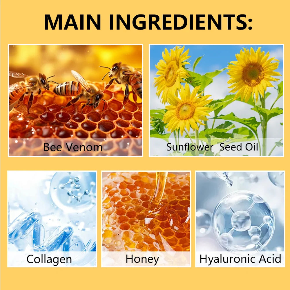 Bee Venom Firming and Lifting Cream Anti Aging Face Moisturizer 80g