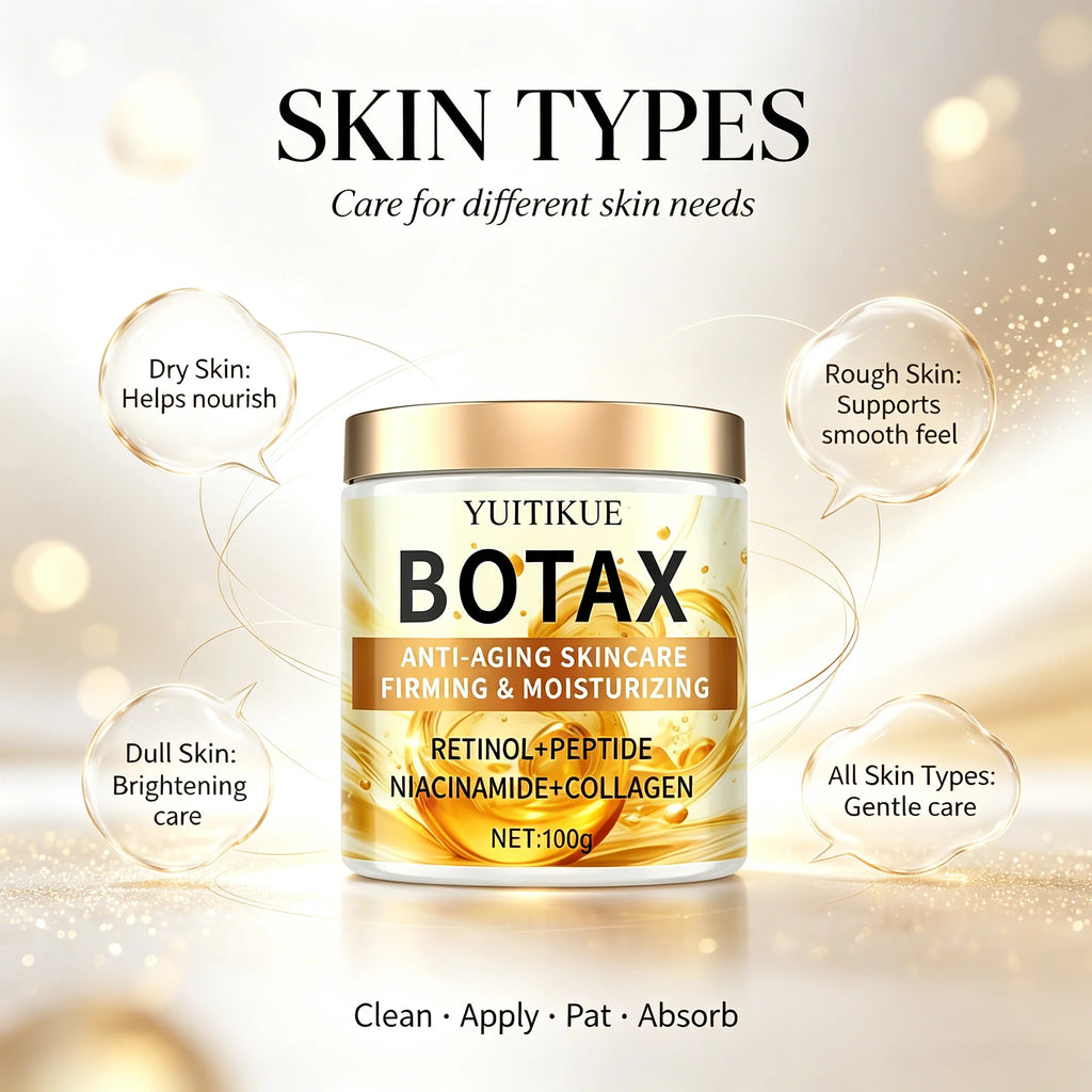 YUITIKUE Botax Anti-Aging Cream Retinol Peptide Firming Moisturizer 100g