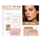 Matte Foundation Stick with Built-in Brush