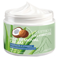 Yuitikue Coconut Oil Hair Removal Cream Moisturizing Body Hair Remover