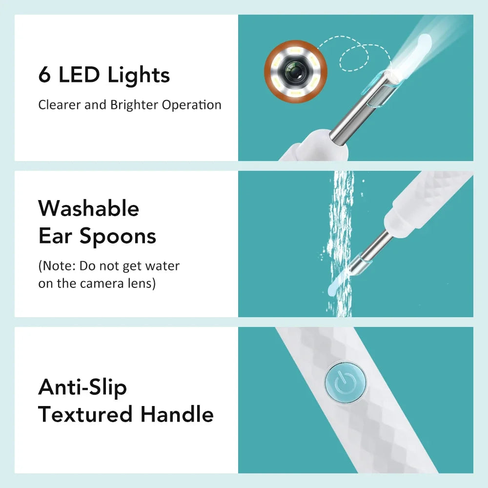 Smart Visual Ear Wax Removal Tool with HD Camera