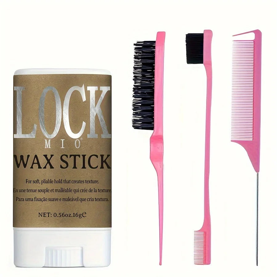 Coconut Oil Hair Wax Stick for Edge Control and Styling
