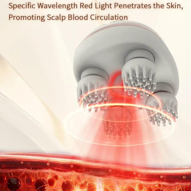 Cordless Waterproof Scalp and Body Massage Device - 9