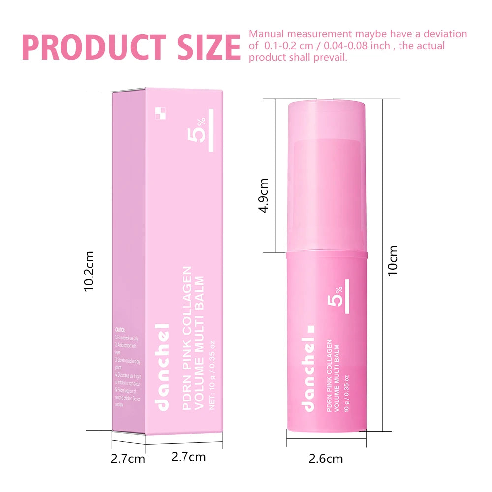 PDRN Pink Peptide Facial Serum and Collagen Multi Balm Set