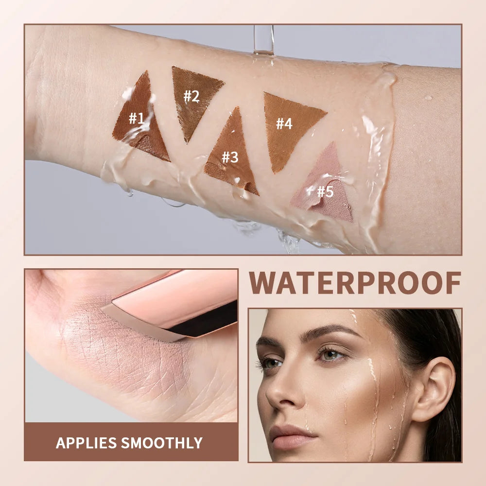 Cream Bronzer and Contour Stick for Sculpted Face Makeup - 5