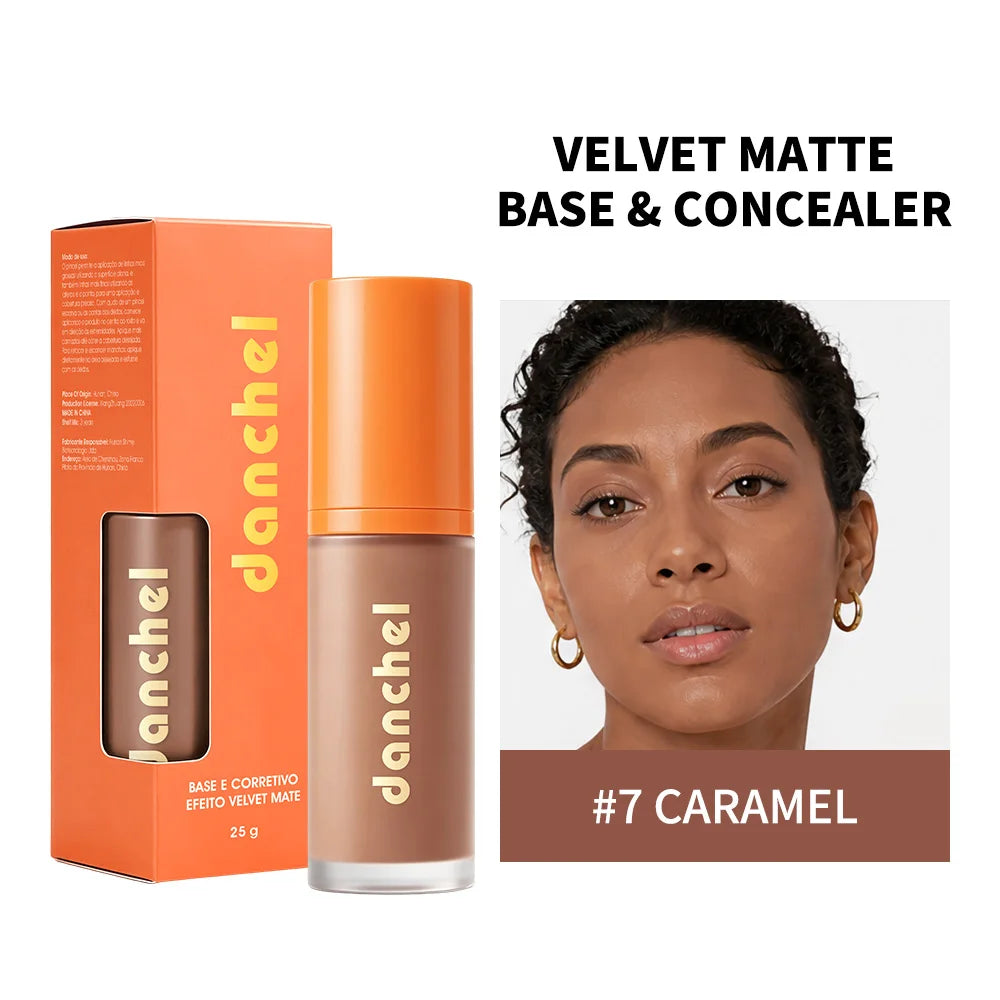 2-in-1 Velvet Matte Liquid Foundation and Concealer