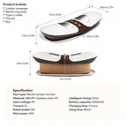 Electric Lumbar Back Stretcher and Massager