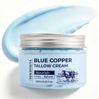 YURHERSU Blue Copper Tallow Cream GHK-Cu Firming Face Moisturizer 120ml