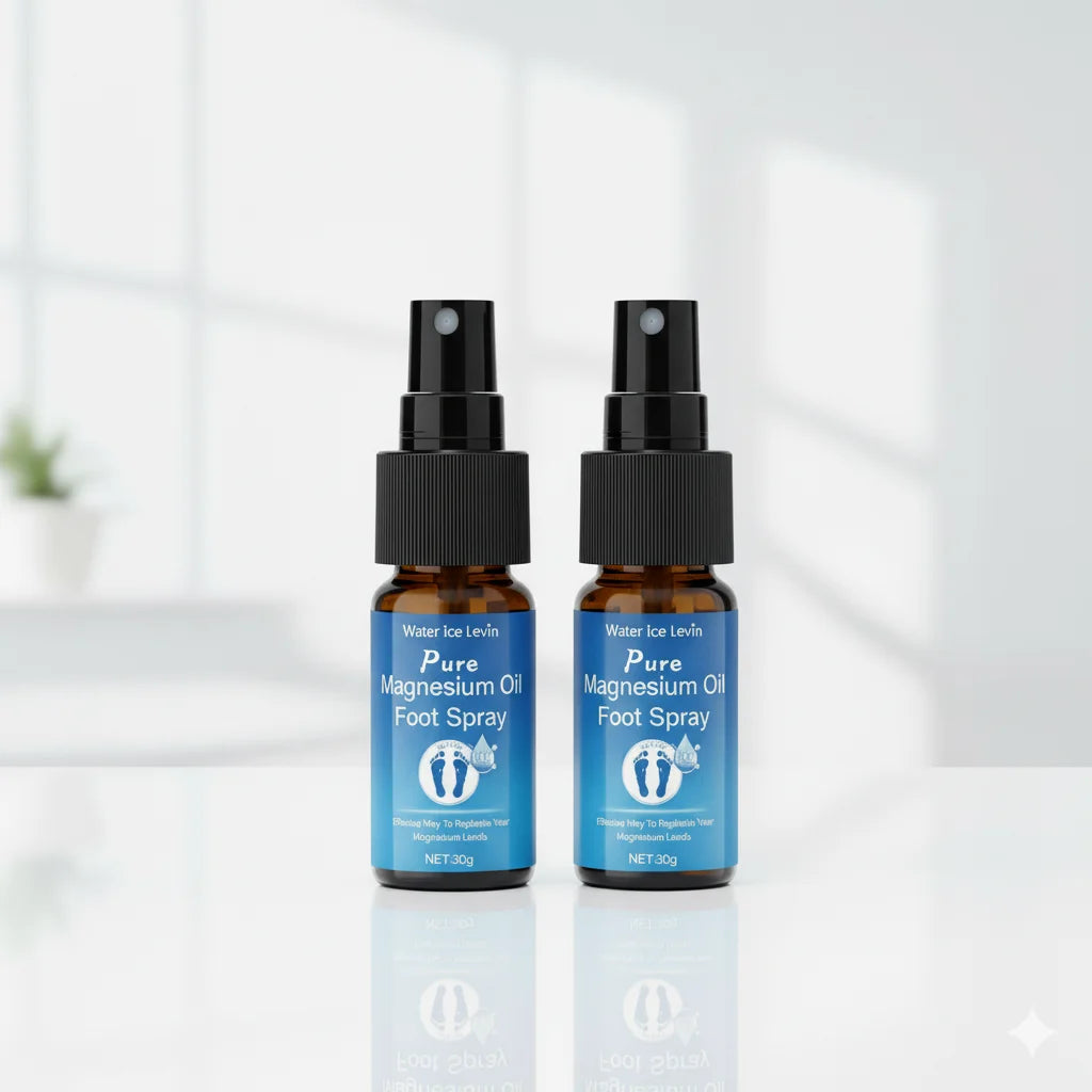 Magnesium Oil Foot Spray Soothing Relief for Tired Feet