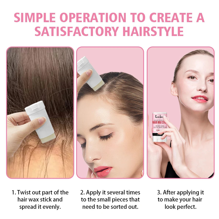 Floral Scent Hair Wax Stick for Smoothing Frizz and Flyaways 16g - 5