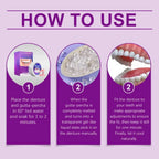Temporary Silicone Denture Reliner Kit for Comfort Fit