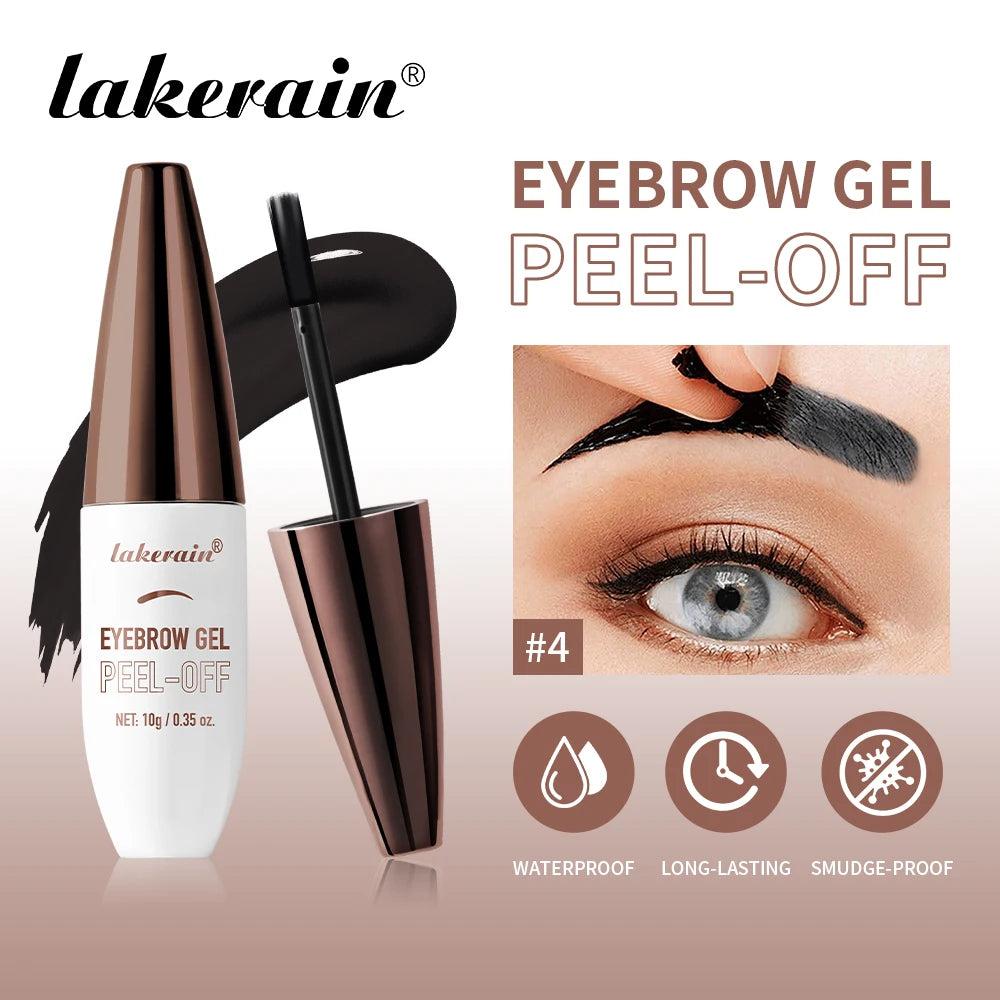 Waterproof Peel-Off Eyebrow Tint Gel for Long-Lasting Brows - 2