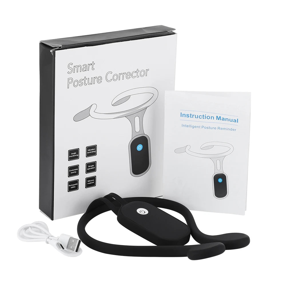 Smart Posture Corrector with LCD Vibration Reminder - 18