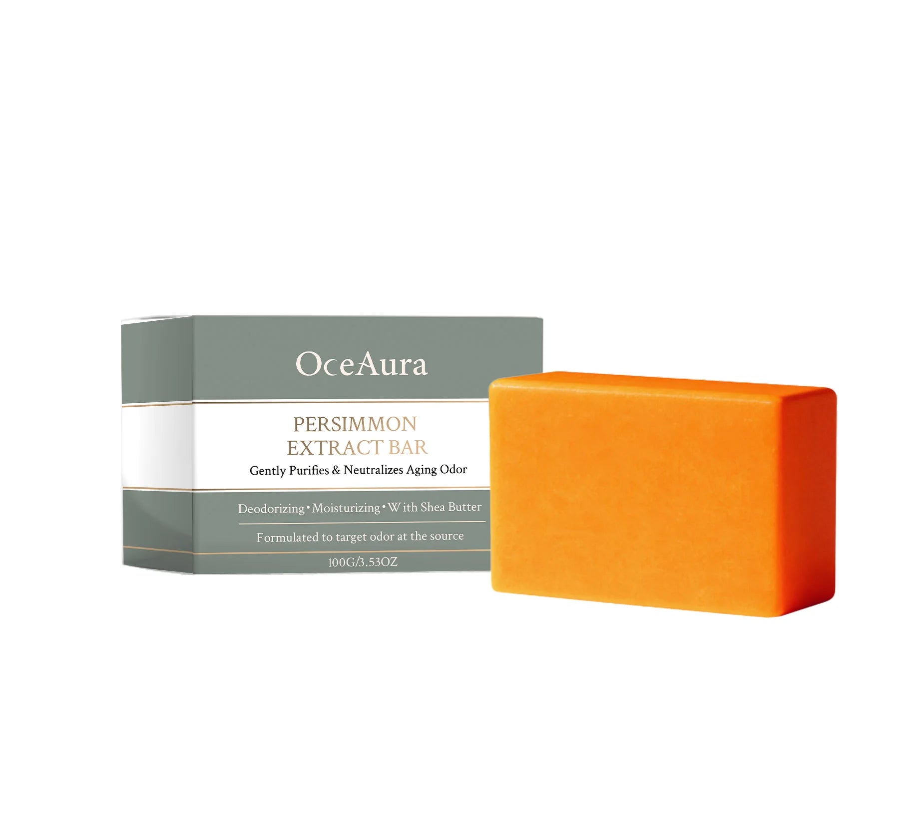 Persimmon Extract Deodorizing Body Soap for Aging Odor - 7