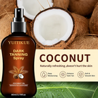 YUITIKUE Hydrating Coconut Dark Tanning Mist Self Tanning Spray 80ml