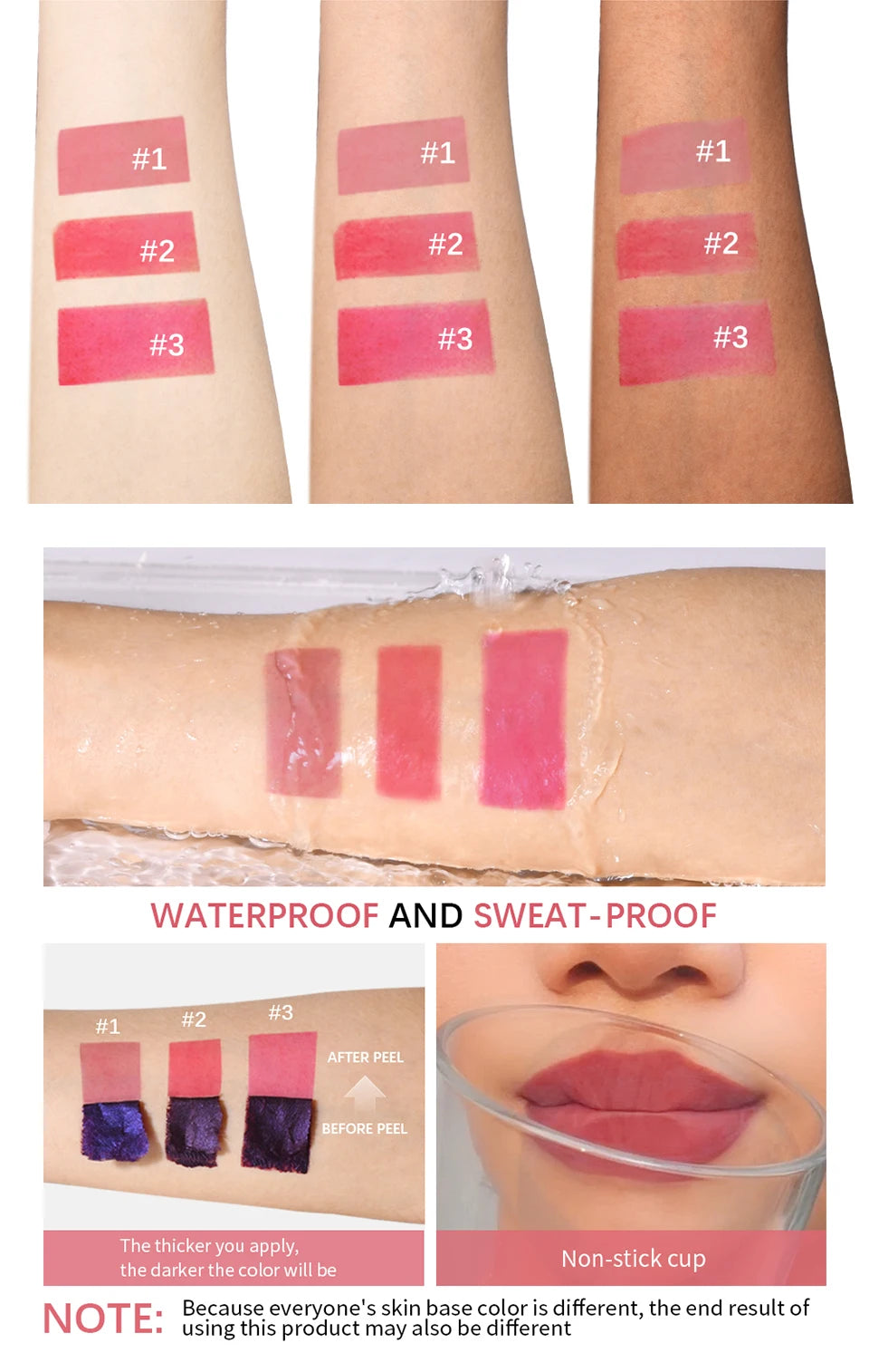 Peel-Off Matte Liquid Lip Stain