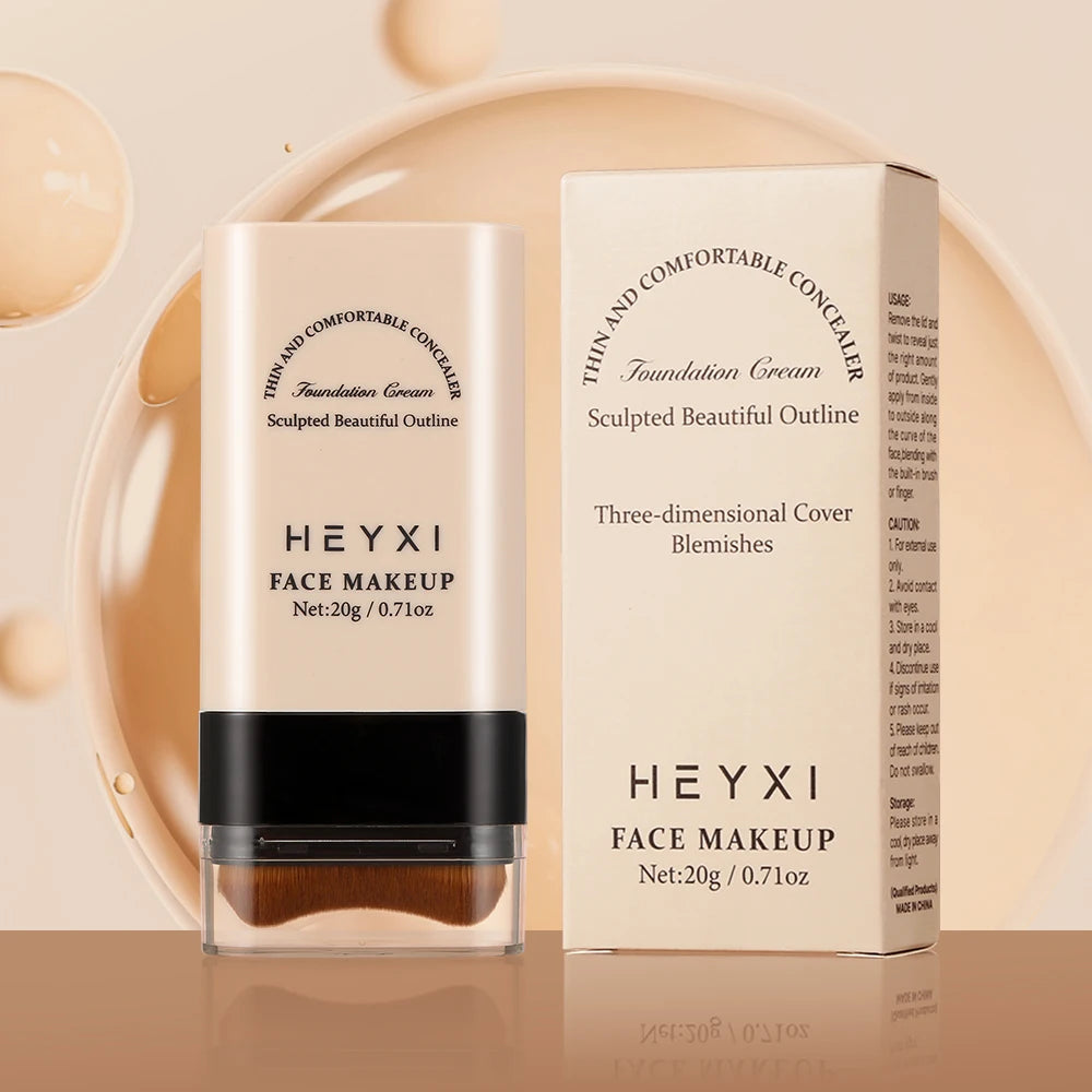 HEYXI Foundation Stick Long Lasting Moisturizing Concealer Makeup