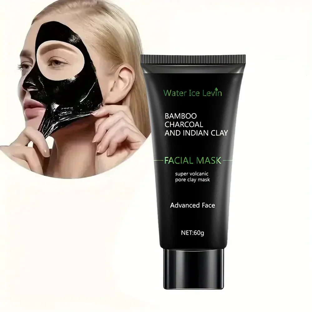 Bamboo Charcoal Black Peel Off Mask Pore Cleansing Face Treatment