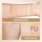 Matte Foundation Stick with Built-in Brush for Flawless Coverage