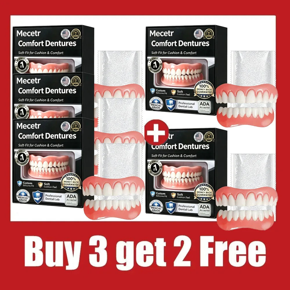 Adjustable Silicone Dentures for Adults