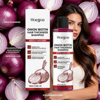 Onion Biotin Volumizing Shampoo for Hair Growth and Thickness