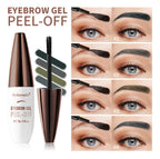 Waterproof Peel-Off Eyebrow Tint Gel for Long-Lasting Brows