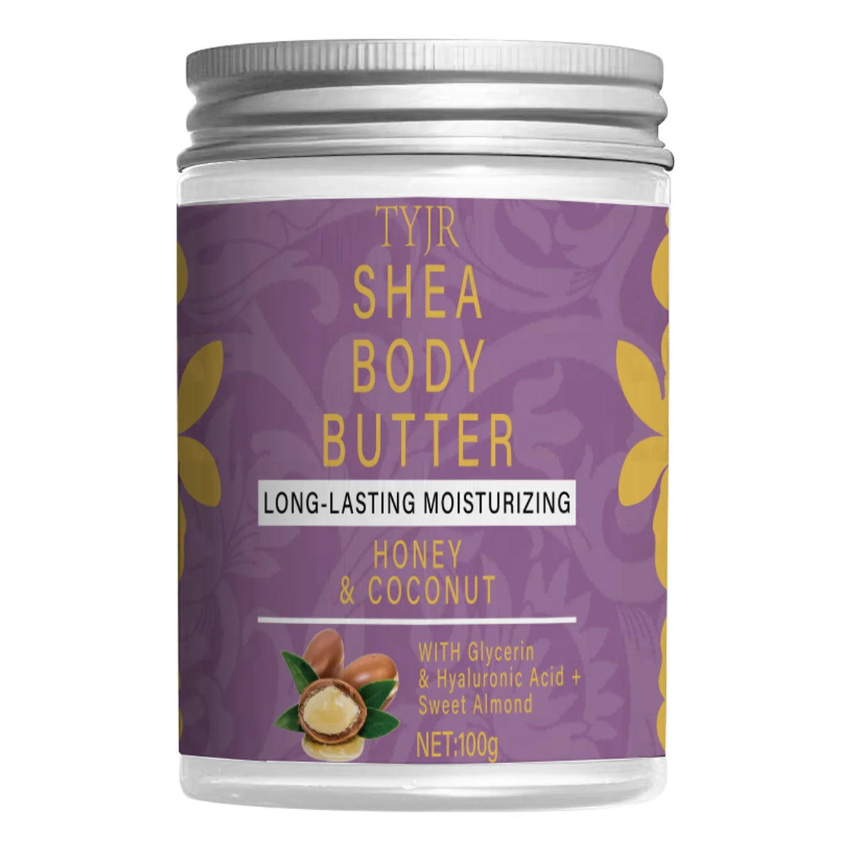 Organic Shea Body Butter Cream Moisturizing Skin Nourishing Treatment