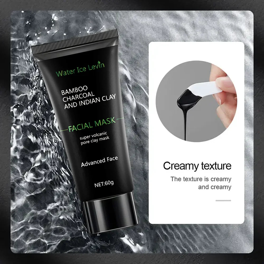 Bamboo Charcoal Black Peel Off Mask Pore Cleansing Face Treatment