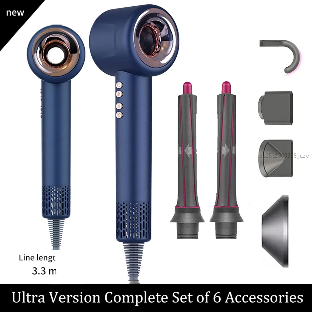Professional Ionic Hair Dryer 1600W Salon Blow Dryer Styling Tool - 27