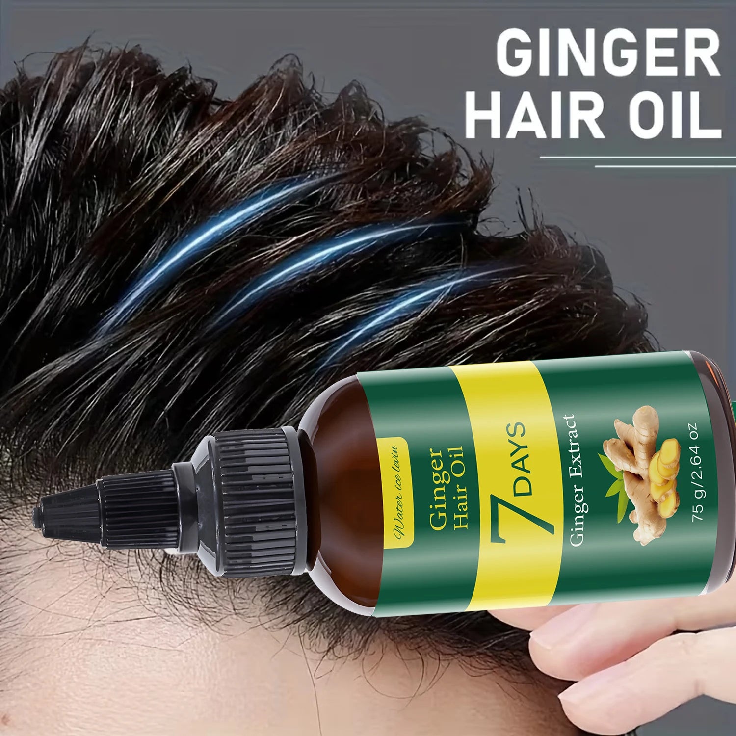Ginger Hair Oil Conditioner with Biotin and Keratin 75g