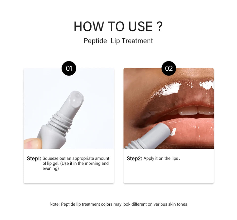Peptide Moisturizing Lip Treatment for Dry Chapped Lips
