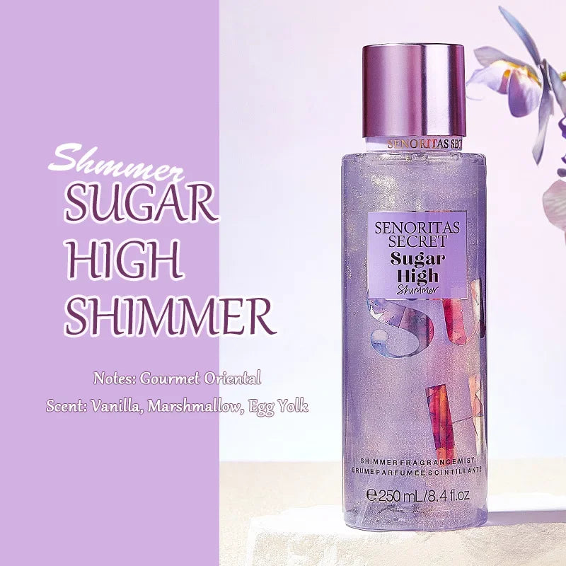 Senoritas Secret Fragrance Body Spray Long Lasting Scent Deodorant 250ml