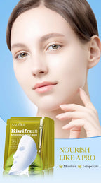 Sadoer Kiwi Fruit Moisturizing Facial Mask Sheet Set