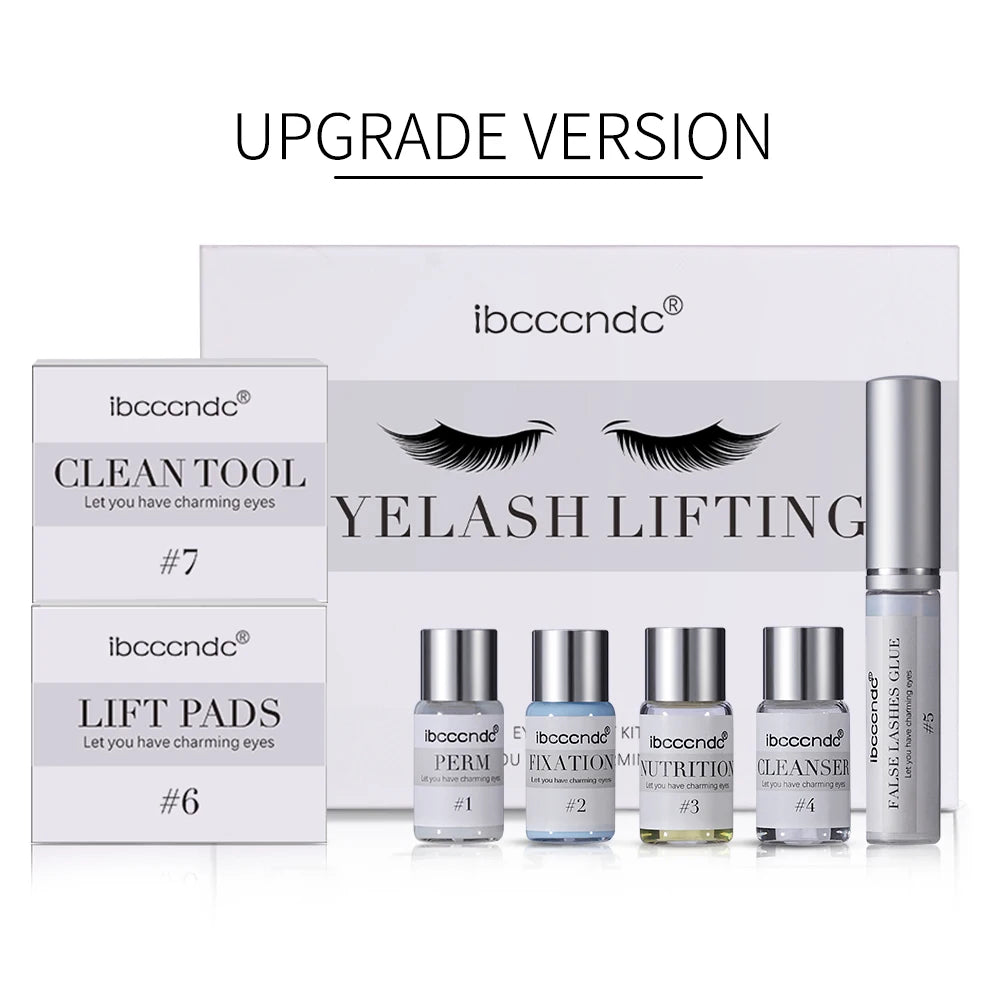 Professional Eyelash Lifting and Perming Kit for Home Use