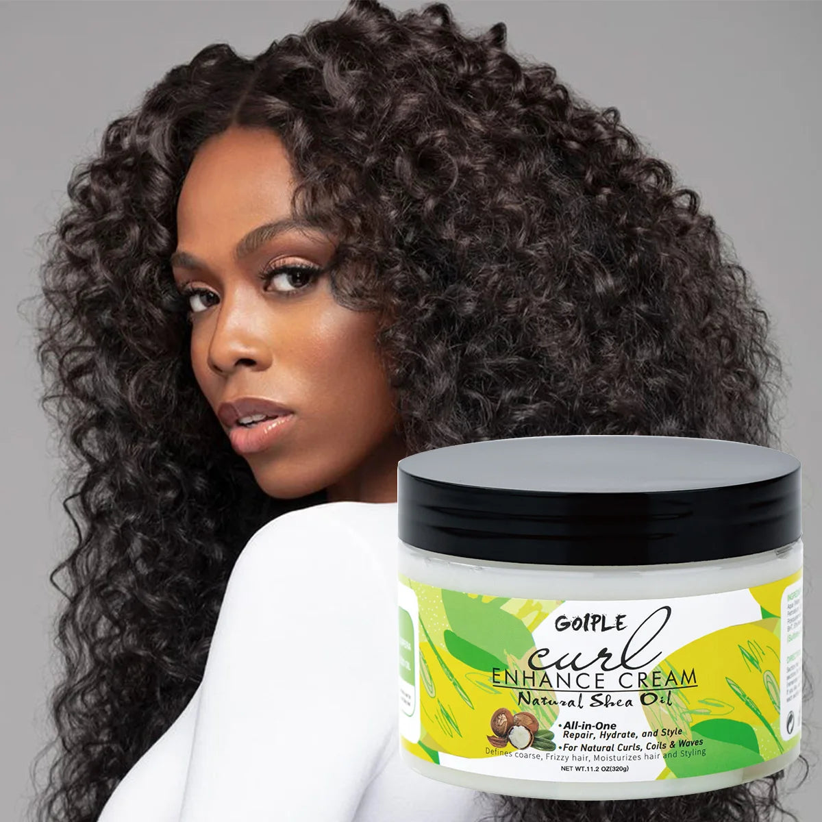 Goiple Hair Care Kit Leave In Conditioner Heat Protection and Curl Cream - 16