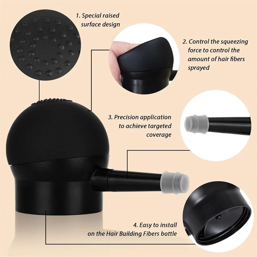 Goiple Hair Building Fibers Kit Instant Thickener and Styling Spray - 4