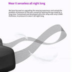 Dreamlight 4S 3D Contoured Sleep Mask Light Blocking Travel Blindfold
