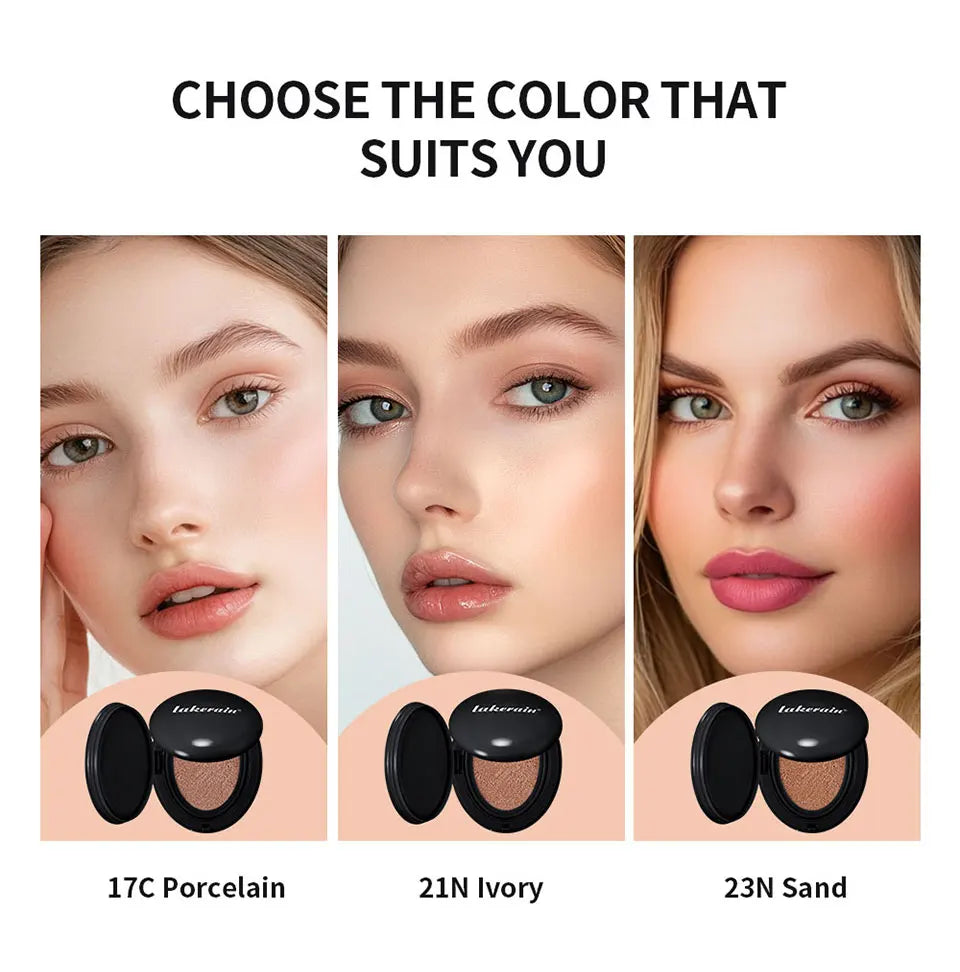 Full Coverage Long-Lasting Semi-Matte Cushion Foundation - 38