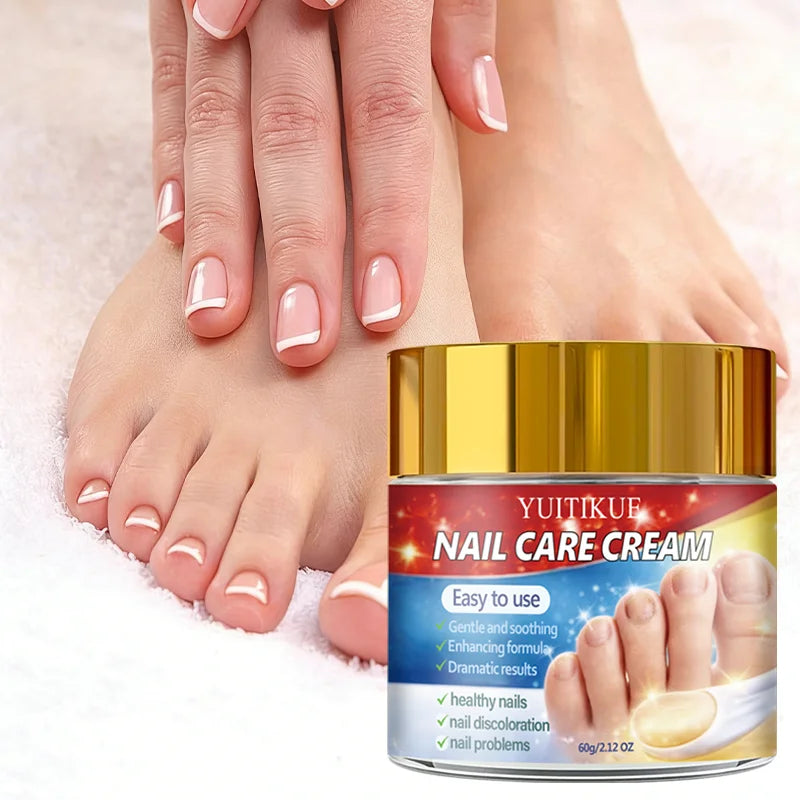 Yuitikue Nail Repair Cream 60g for Discolored and Damaged Nails