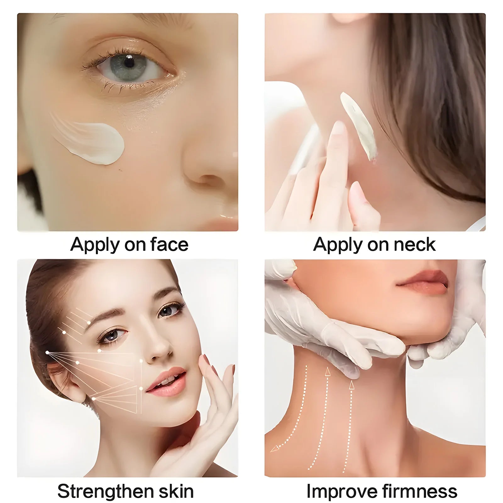 6 in 1 Anti Aging Face Cream Moisturizer for Wrinkles and Fine Lines - 2