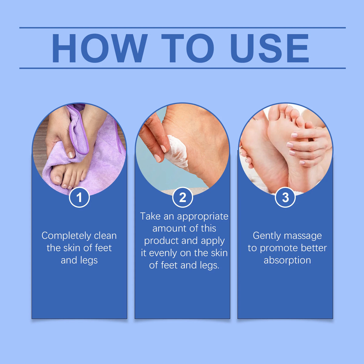 60% Urea Moisturizing Cream for Cracked Heels and Dry Skin