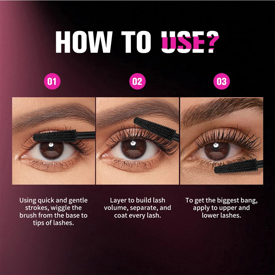Waterproof Volumizing and Lengthening Mascara