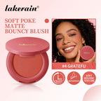 Matte Cream to Powder Bouncy Blush for Natural Flush