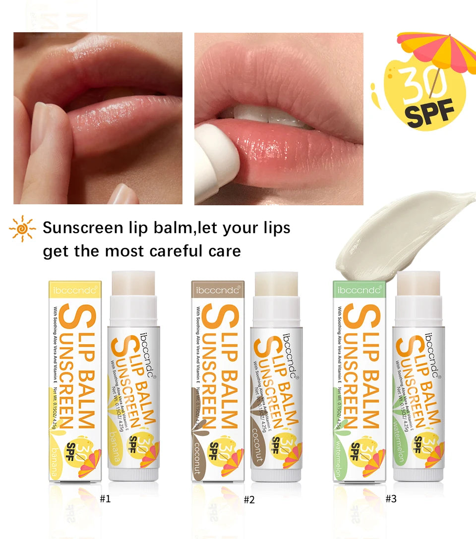 SPF 30 Sunscreen Moisturizing Lip Balm - 9